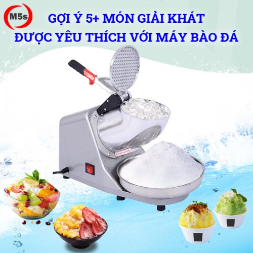 Gợi ý 5+ món giải khát được yêu thích với máy bào đá