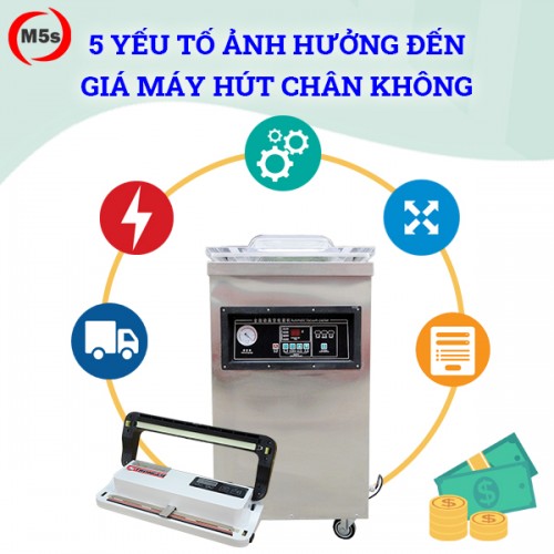 5 yếu tố ảnh hưởng đến giá máy hút chân không