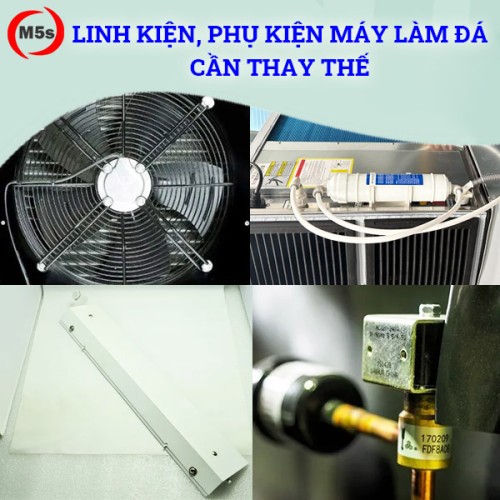 phụ kiện, linh kiện máy làm đá