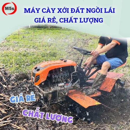 Máy cày xới đất ngồi lái