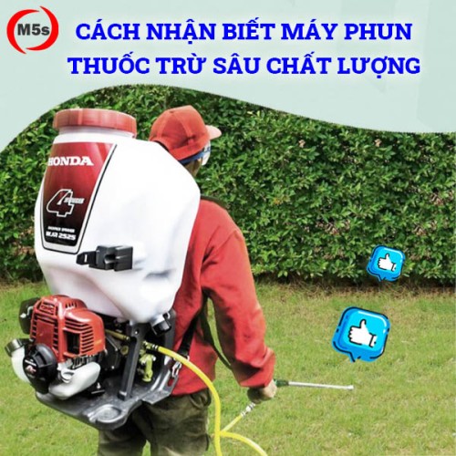Cách nhận biết máy phun thuốc trừ sâu chất lượng