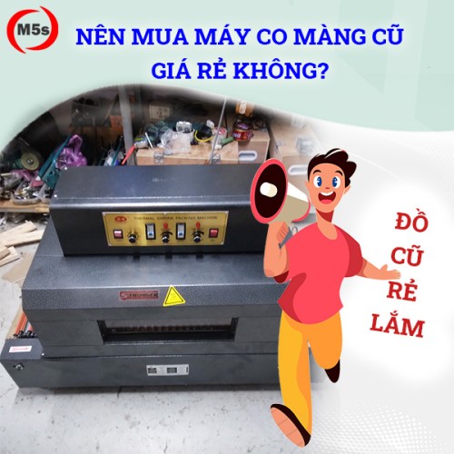 thanh lý máy rút màng co