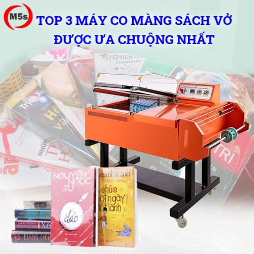 Máy co màng sách vở