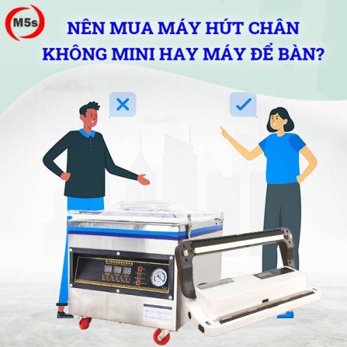 mua máy hút chân không mini hay máy hút chân không để bàn