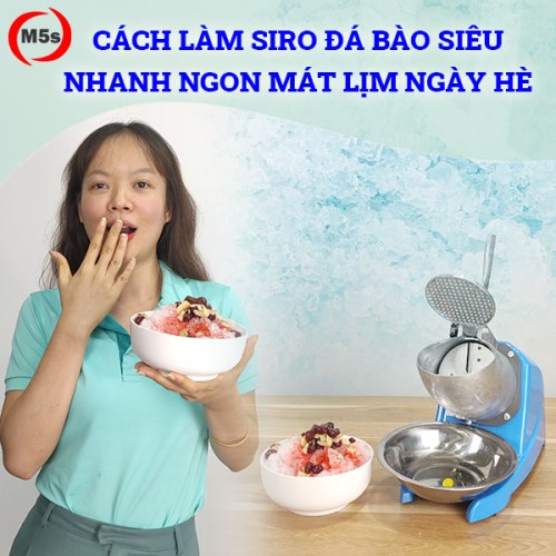 Cách làm siro đá bào