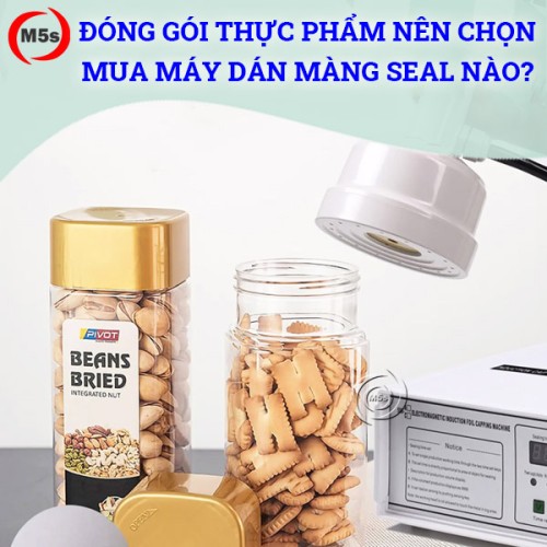 máy dán màng seal thực phẩm