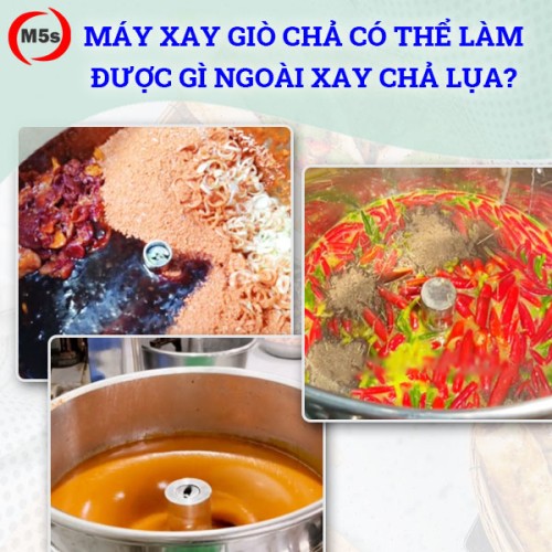 công dụng khác của máy xay giò chả