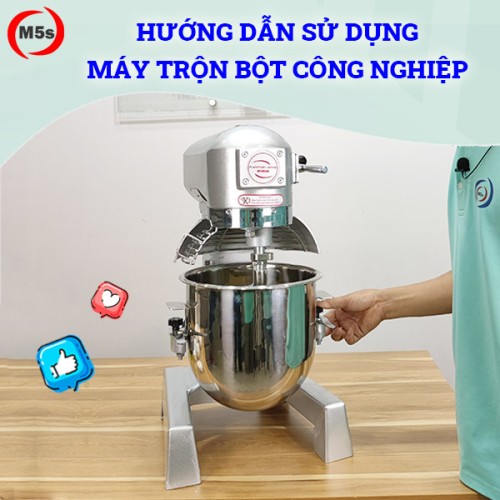 Hướng dẫn sử dụng máy trộn bột công nghiệp hiệu quả