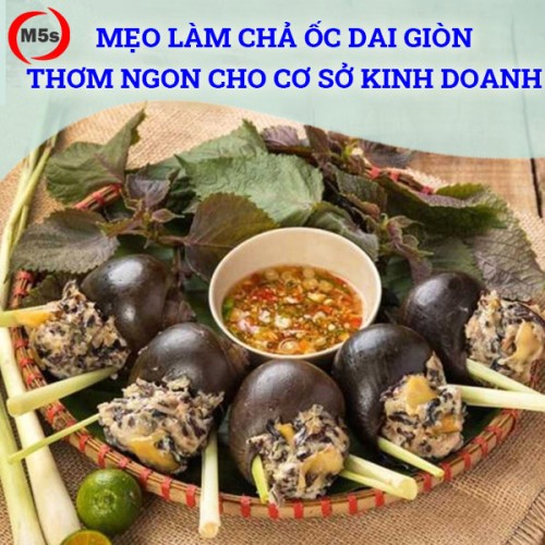 Cách làm chả ốc