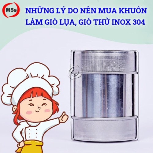 Lý do nên mua khuôn giò inox 304