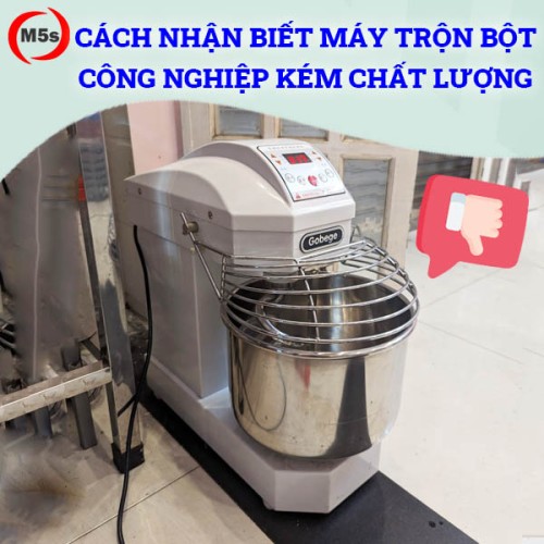 Cách nhận biết máy trộn bột công nghiệp kém chất lượng