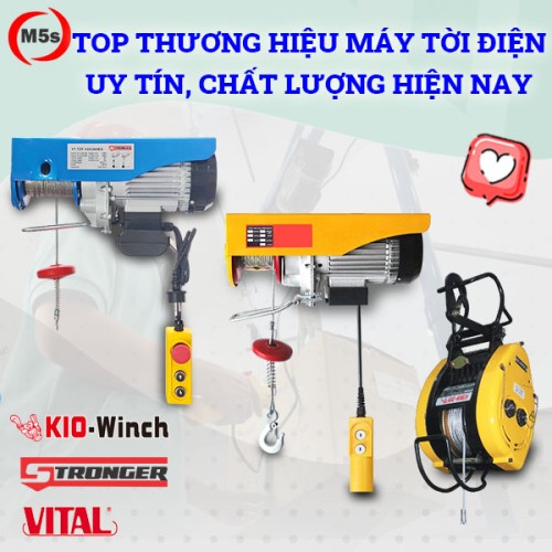 thương hiệu máy tời điện uy tín