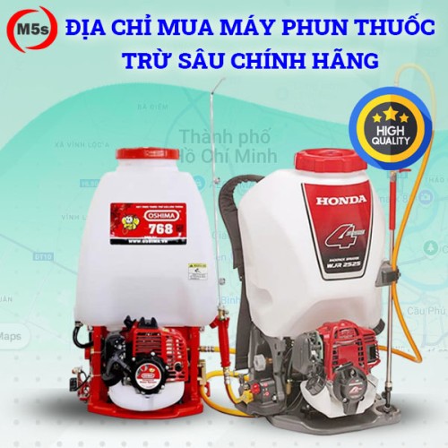 Địa chỉ mua máy phun thuốc trừ sâu chính hãng