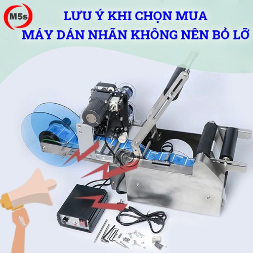 lưu ý khi mua máy dán nhãn