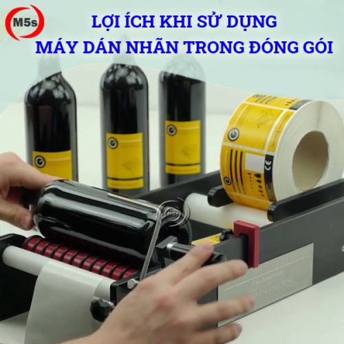lợi ích khi sử dụng máy dán nhãn
