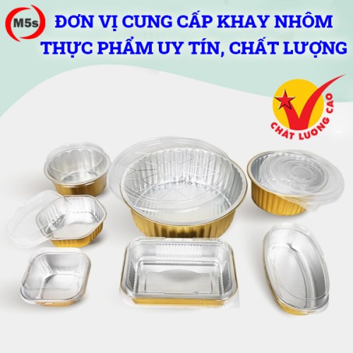 Đơn vị cung cấp khay nhôm đựng thực phẩm uy tín, chất lượng