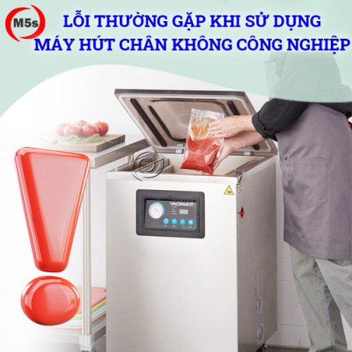 7 lỗi thường gặp khi sử dụng máy hút chân không công nghiệp