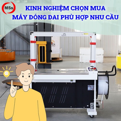kinh nghiệm mua máy đóng đai thùng