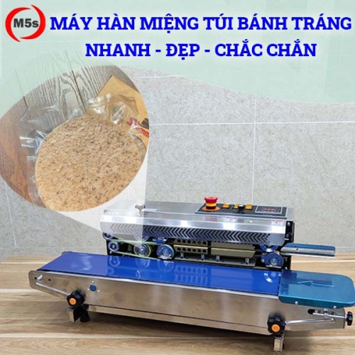 máy hàn miệng túi bánh tráng