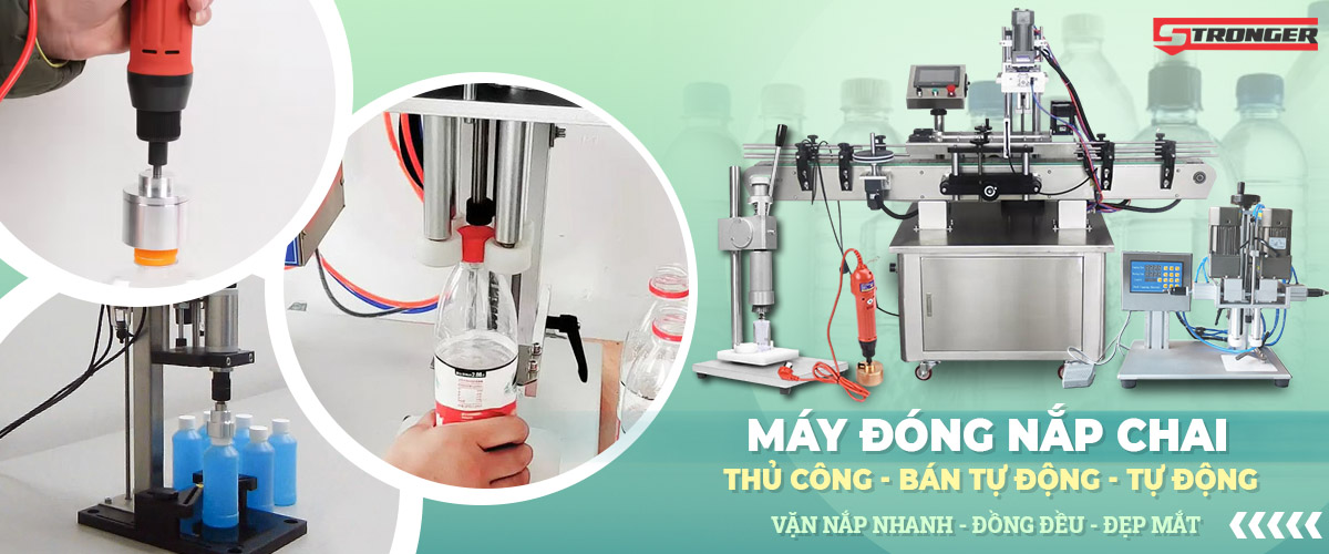 Máy đóng nắp chai