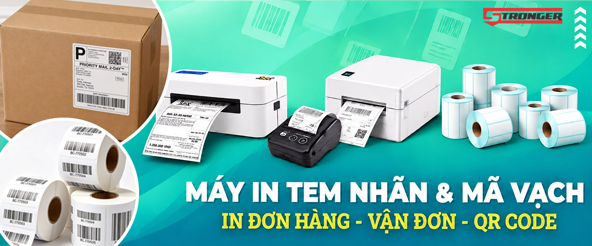 Máy in tem nhãn, mã vạch