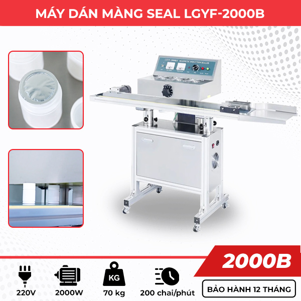 Máy dán màng seal tự động LGYF-2000B