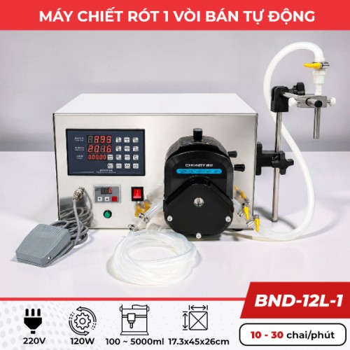 Máy chiết rót bán tự động BND-12L-1