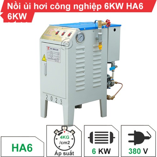 Nồi ủi hơi công nghiệp 6KW HA6