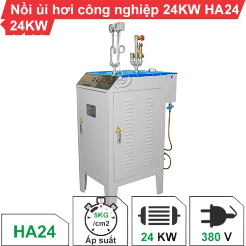 Nồi ủi hơi công nghiệp 24KW HA24