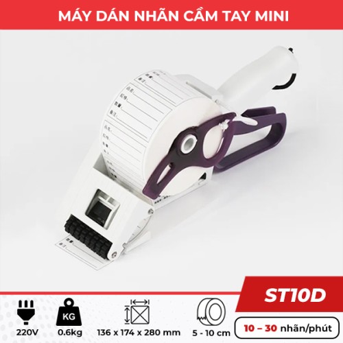 Máy dán nhãn cầm tay ST-10D