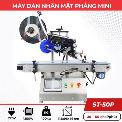 Máy dán nhãn mặt phẳng tự động ST-50P