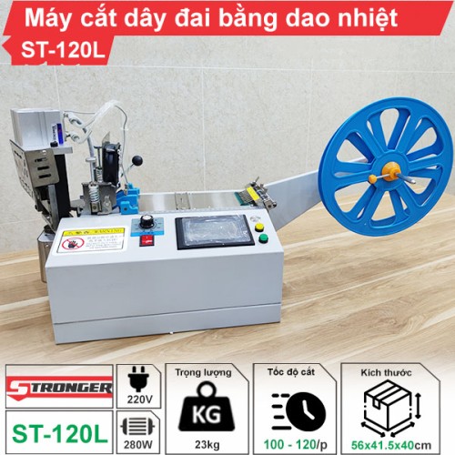 Máy cắt dây đai xéo góc tự động ST-102L