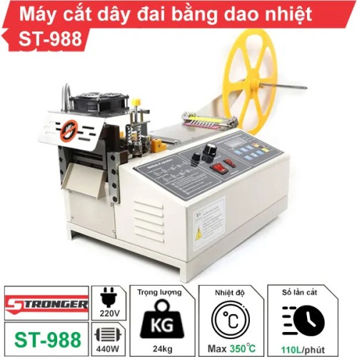 Máy cắt dây đai thẳng bằng dao nhiệt ST-988