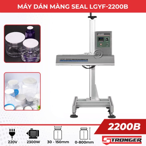 Máy dán màng seal Stronger LGYF-2200B (chưa băng chuyền)