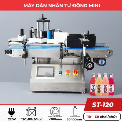 Máy dán nhãn tự động mini ST-120