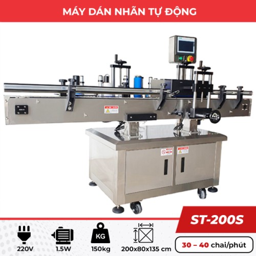 Máy dán tem nhãn tự động ST-200S