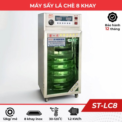 Máy sấy lá chè 8 khay ST-LC8
