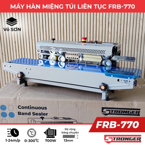 Máy hàn miệng túi liên tục Stronger FRB-770