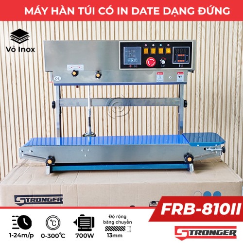 Máy hàn túi dạng đứng có in date Stronger FRB-810II