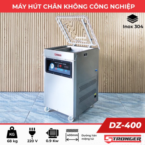Máy hút chân không Stronger DZ-400 Inox 304