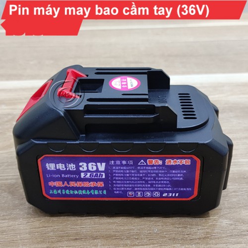 Pin máy may bao cầm tay 36V