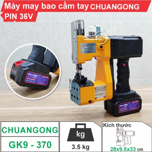 Máy may bao chạy pin GK9-370