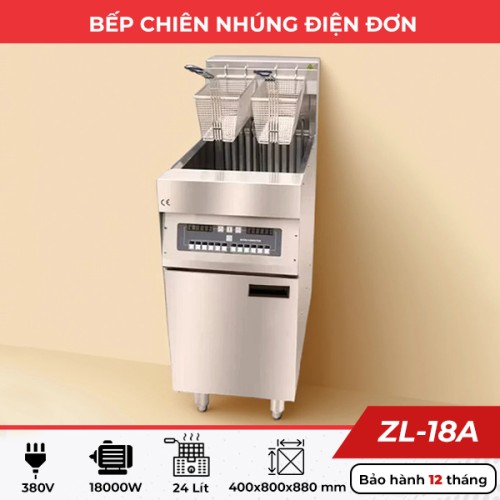 Bếp chiên nhúng đơn ZL-18A