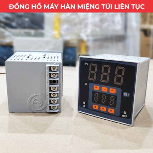 Đồng hồ gia nhiệt & Điện trở nhiệt cho máy hàn miệng túi liên tục