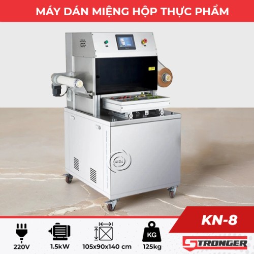 Máy dán hộp vuông thực phẩm KN-8