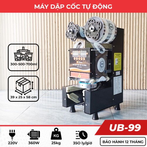 Máy dập nắp ly tự động Unibar UB-99