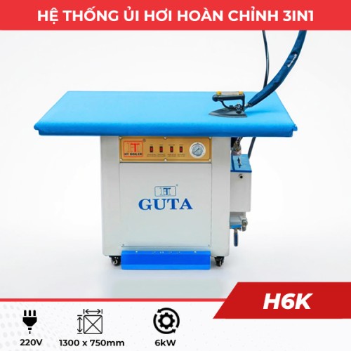 Hệ thống ủi hơi hoàn chỉnh 3in1 6kW (không gối)