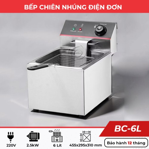 Bếp chiên nhúng điện 6L BC-6L