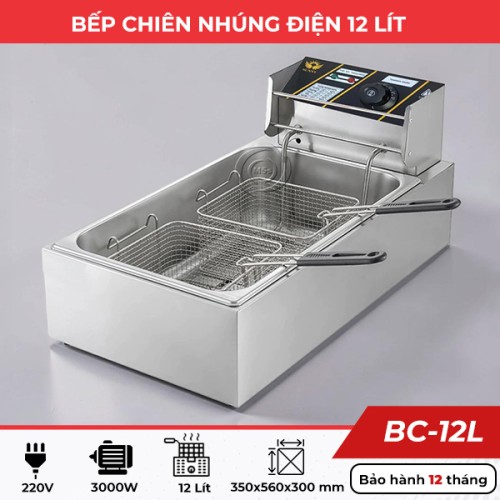Bếp chiên nhúng đơn 12L BC-12L