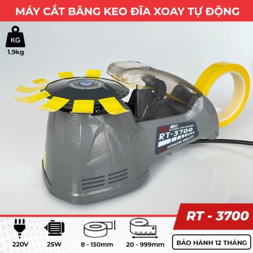 Máy cắt băng keo đĩa xoay tự động RT-3700